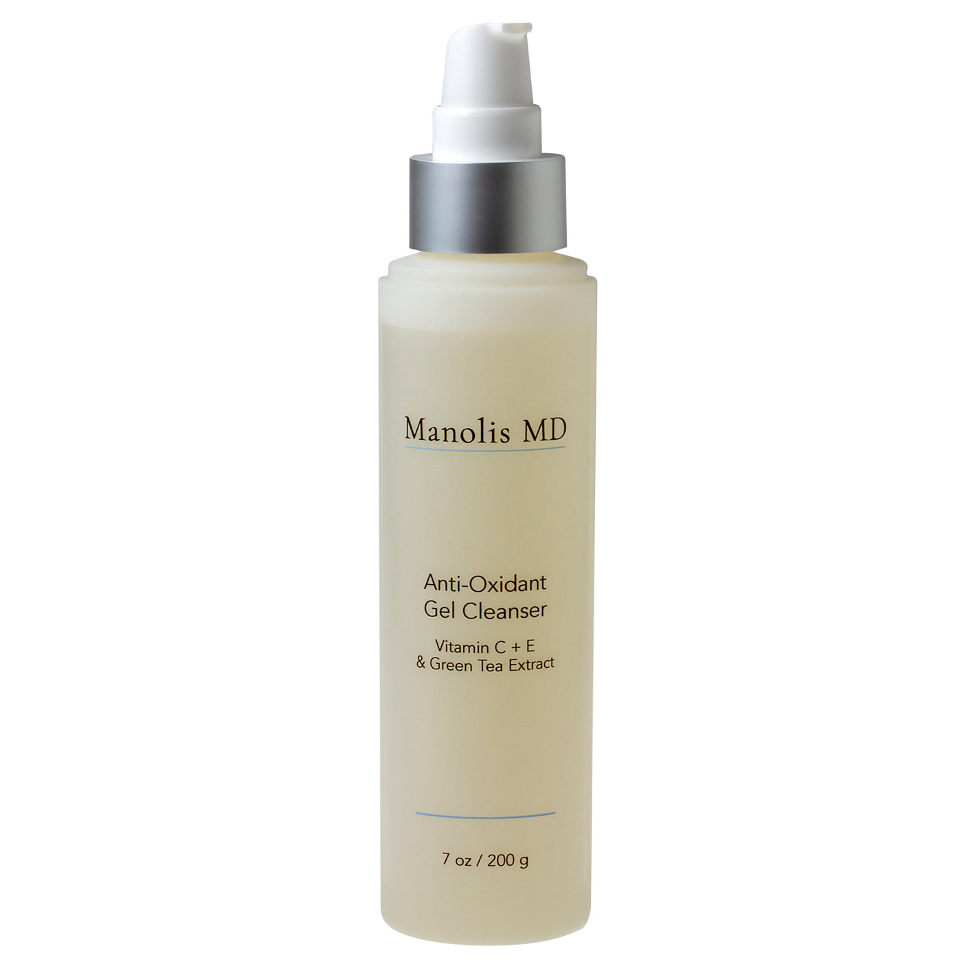 The Antioxidant Gel Cleanser contains non-acidic, emollient esters of Vitamin C and Vitamin E, along with Green Tea Extract. This cleanser is fragrance and paraben free. 