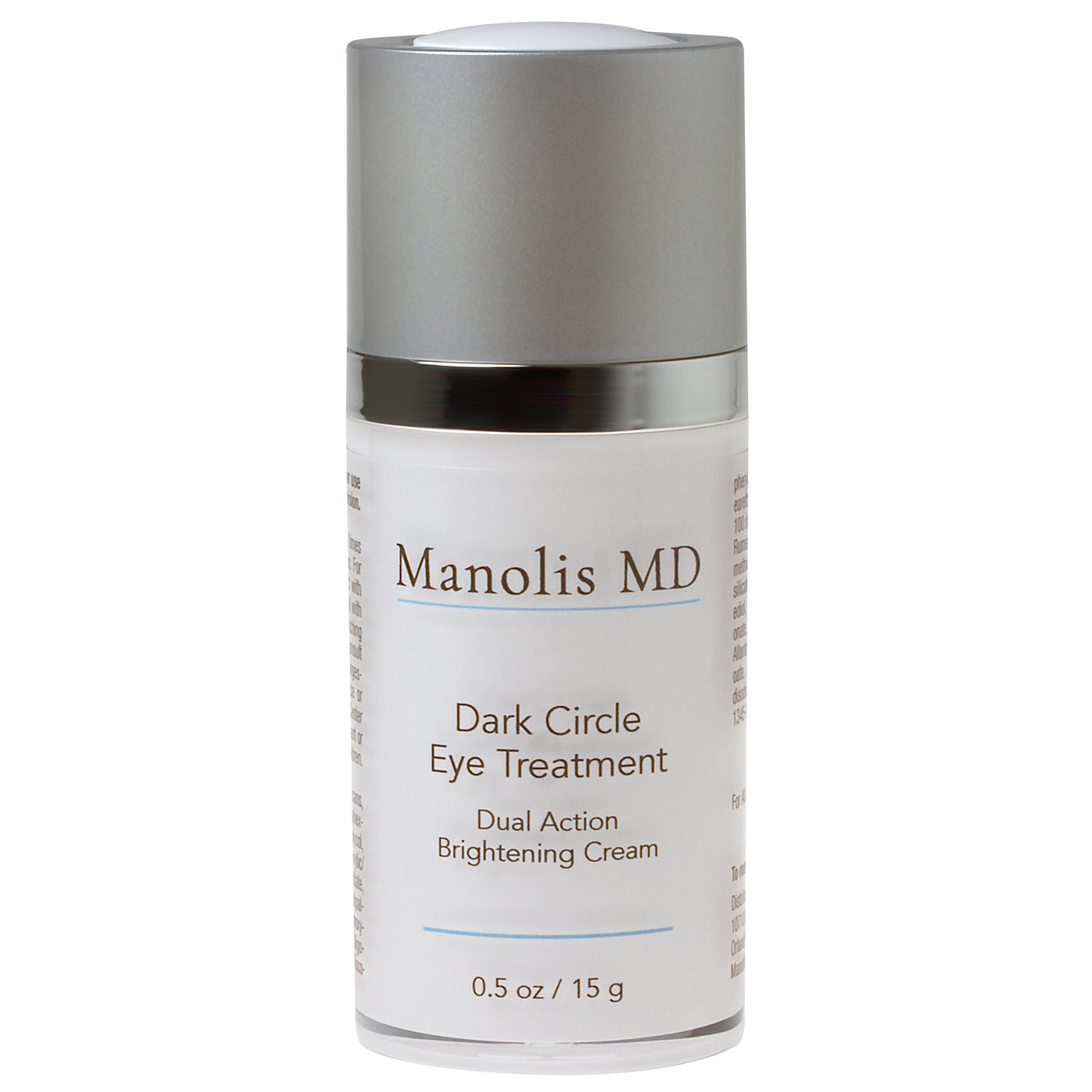 Dark Circle Eye Cream is a dual action brightening cream for the eyes. A dynamic approach to reducing the appearance of dark circles around the eye area using a combination of powerful skin brighteners.