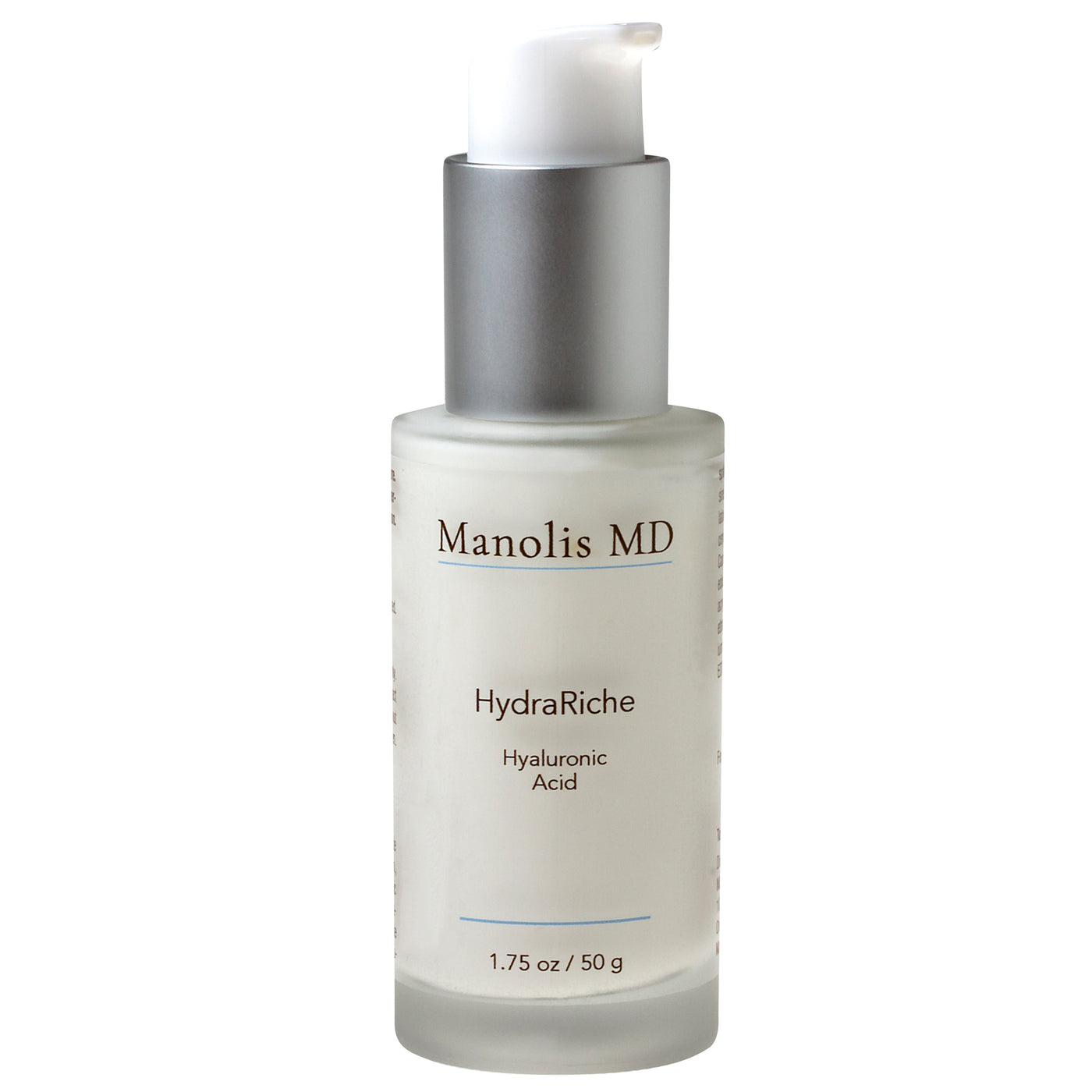 Our HydraRiche Moisturizer is a lightweight moisturizer that contains barrier replenishing lipids combined with the intense hydration of Hyaluronic acid